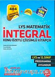 LYS Matematik İntegral Konu Özetli Çözümlü Kitapçık