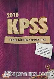 2010 KPSS Genel Kültür Yaprak Test