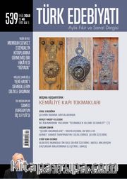 Türk Edebiyatı Aylık Fikir ve Sanat Dergisi Eylül 2018 Sayı: 539