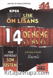 2014 KPSS Genel Yetenek Genel Kültür Lise-Ön Lisans 14 Deneme Sınavı