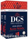 2019 DGS VIP Sayısal - Sözel Bölüm Konu Seti