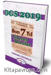 2019 DGS Tamamı Çözümlü Son 7 Yıl Çıkmış Sorular