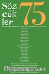 Sözcükler İki Aylık Edebiyat Dergisi Sayı:75 Eylül-Ekim 2018