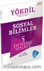 YÖKDİL Sosyal Bilimleri 5 Deneme Sınavı (9610)