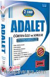 AÖF 2. Sınıf Güz Dönemi 3. Yarıyıl Adalet Öğreten Özet ve Sorular (Kod:AF-123-AD)