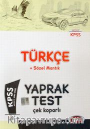 2016 KPSS Türkçe Kazı Bil Anında Öğren Çek Kopar Yaprak Test