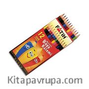 Fatih 12 Renk Tam Boy Kuru Boya Kalemi (33112)