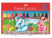 Faber-Castell Karton Kutu Pastel Boya 12 Renk (125312)
