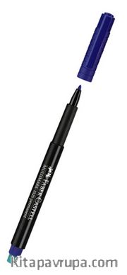 Faber-Castell Permanent (M) Mavi - (5010152551)10'lu