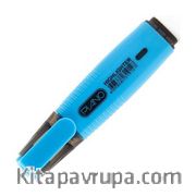 Pıano Highlighter Fosforlu Kalem Renk - Mavi 10'lu (Klm-003)