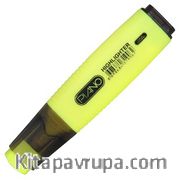 Pıano Highlighter Fosforlu Kalem Renk Sarı 10'lu (Klm001)