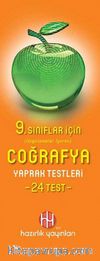 9. Sınıf Coğrafya Yaprak Testleri (24 Test)