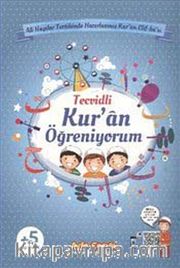 Tecvidli Kur'an Öğreniyorum (Mavi) (Kod:Ayfa161M)