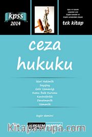 2014 KPSS Ceza Hukuku Tek Kitap