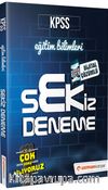 KPSS Eğitim Bilimleri Sekiz Deneme Dijital Çözümlü