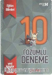 2014 KPSS Eğitim Bilimleri 10 Çözümlü Deneme