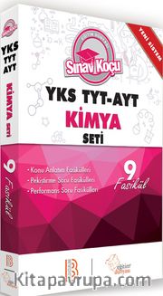 2019 YKS-TYT-AYT Kimya Sınav Koçu Konu Anlatımlı 9 Fasikül Set