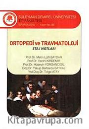 Ortopedi ve Travmatoloji - Staj Notları