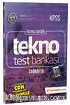 2019 KPSS Konu Sıralı Tekno Coğrafya Test Bankası Dijital Çözümlü