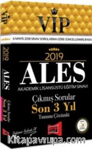 2019 ALES VİP Tamamı Çözümlü Son 3 Yıl Çıkmış Sorular