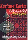 Kur'an-ı Kerimden Sureler 3 (Kaset)