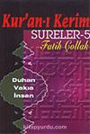Kur'an-ı Kerimden Sureler 5 (Kaset)