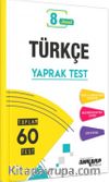 8. Sınıf Türkçe Yaprak Test