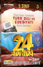 9. Sınıf Türk Dili ve Edebiyatı 24 Adımda Özel Konu Anlatımlı Soru Bankası