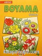 Eğitici Boyama 4 Çiçekler