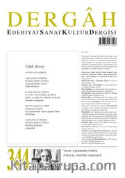 Dergah Edebiyat Sanat Kültür Dergisi Sayı:344 Ekim 2018
