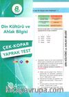 8. Sınıf Din Kültürü ve Ahlak Bilgisi Çek-Kopar Yaprak Test