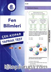 8. Sınıf Fen Bilimleri Çek-Kopar Yaprak Test