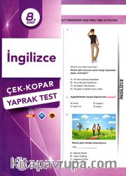 8. Sınıf İngilizce Çek-Kopar Yaprak Test