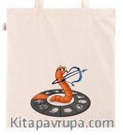 Askılı Bez Çanta - Kitapkurdu Burçlar - Yay