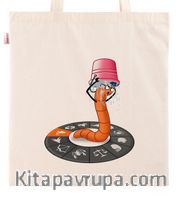 Askılı Bez Çanta - Kitapkurdu Burçlar - Kova