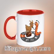 Kitapkurdu Porselen Kupa Burçlar - Oğlak