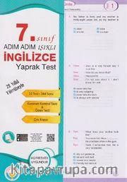 7. Sınıf Adım Adım Işıklı İngilizce Yaprak Test