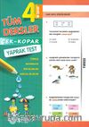 4. Sınıf Tüm Dersler Çek-Kopar Yaprak Test
