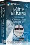 2019 KPSS Eğitim Bilimleri Video Destekli Konu Anlatımlı Modüler Set (6 Kitap)