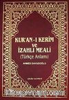 Kur'an-ı Kerim ve İzahlı Meali / Türkçe Anlamı (4 Renkli Cami Boy Kutulu)