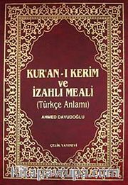 Kur'an-ı Kerim ve İzahlı Meali / Türkçe Anlamı (4 Renkli Cami Boy Kutulu)