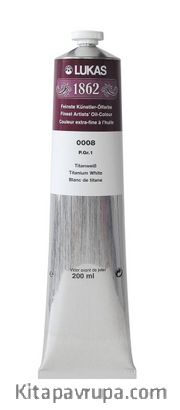 Lukas 1862  Yağlı Boya B Zinc White 200Ml