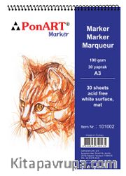 Ponart Marker Pad 190Gr A3