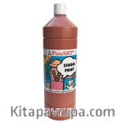 Ponart School Paınt 1000Ml  A.Kahve