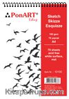 Ponart Eskiz Blok 100Gr A4 70Yap