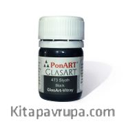 Ponart Glass Art 20 Ml Siyah