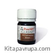 Ponart Glass Art 20 Ml Kahverengi