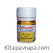 Ponart Glass Art 20 Ml Limon Sarı