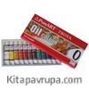 Ponart Okul Boya Seti Takım Yağlıboya 12 Renk*12 Ml Tüp