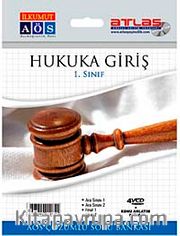 Hukuka Giriş - 1.Sınıf - AÖS Çözümlü Soru Bankası (4 VCD + 1 Kitap)